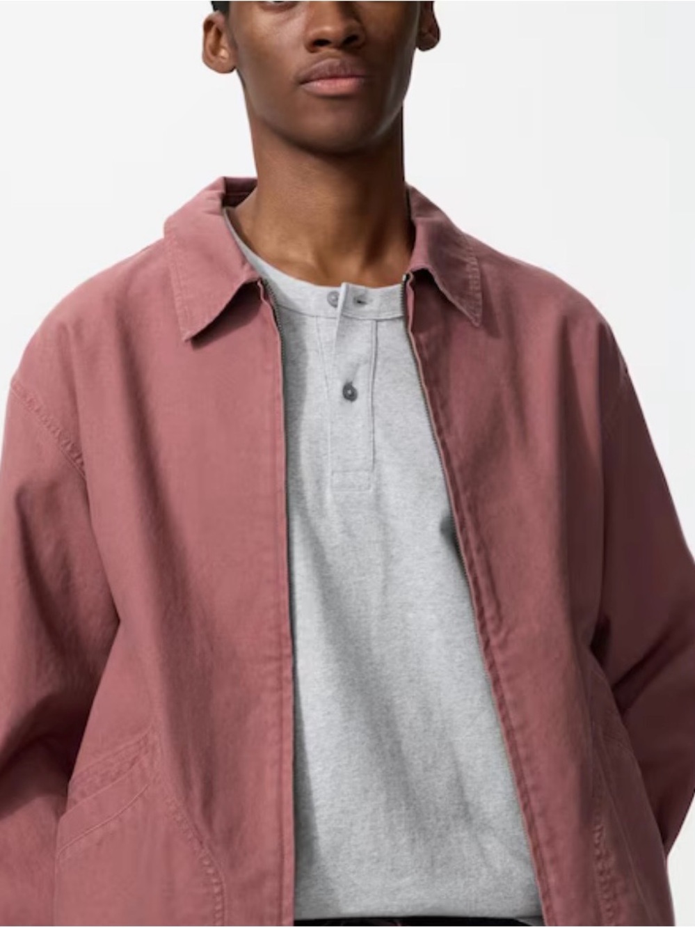 JW ANDERSON Unisex Rose Zip-up Blouson Jacket
